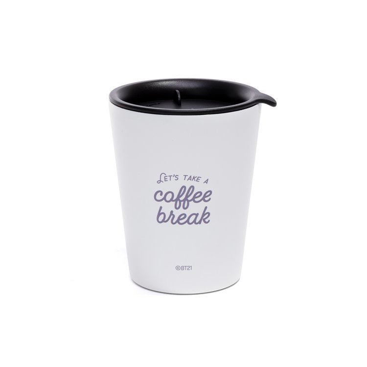 [BT21 JAPAN] Official BT21 Stainless Steel Tumbler Cafe House Version - K-STAR