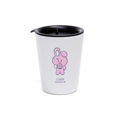 [BT21 JAPAN] Official BT21 Stainless Steel Tumbler Cafe House Version - K-STAR