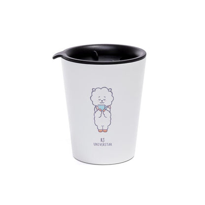 [BT21 JAPAN] Official BT21 Stainless Steel Tumbler Cafe House Version - K-STAR