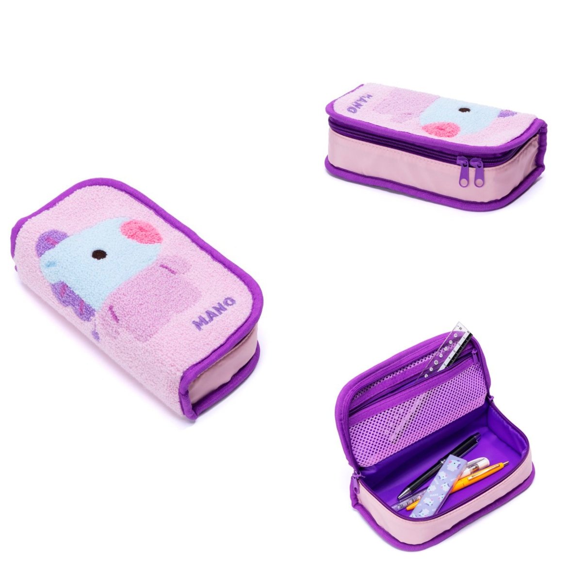 [BT21 JAPAN] Official BT21 Tatton Baby Pen Case - K-STAR
