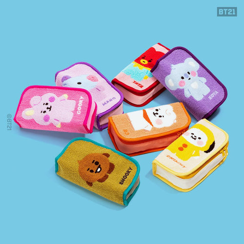 [BT21 JAPAN] Official BT21 Tatton Baby Pen Case - K-STAR