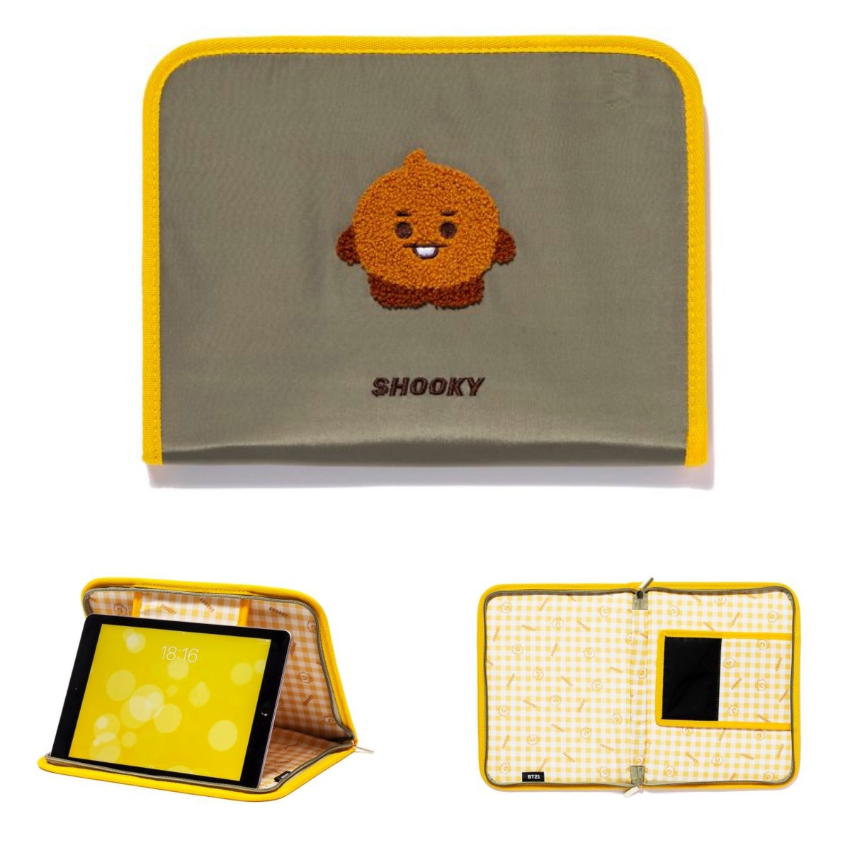 [BT21 JAPAN] Official BT21 Tatton Baby Tablet Case - K-STAR