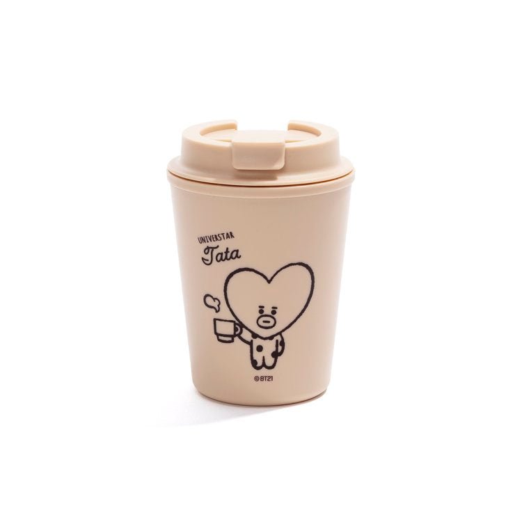 [BT21 JAPAN] Official BT21 Tumbler Coffee House Ver. - K-STAR