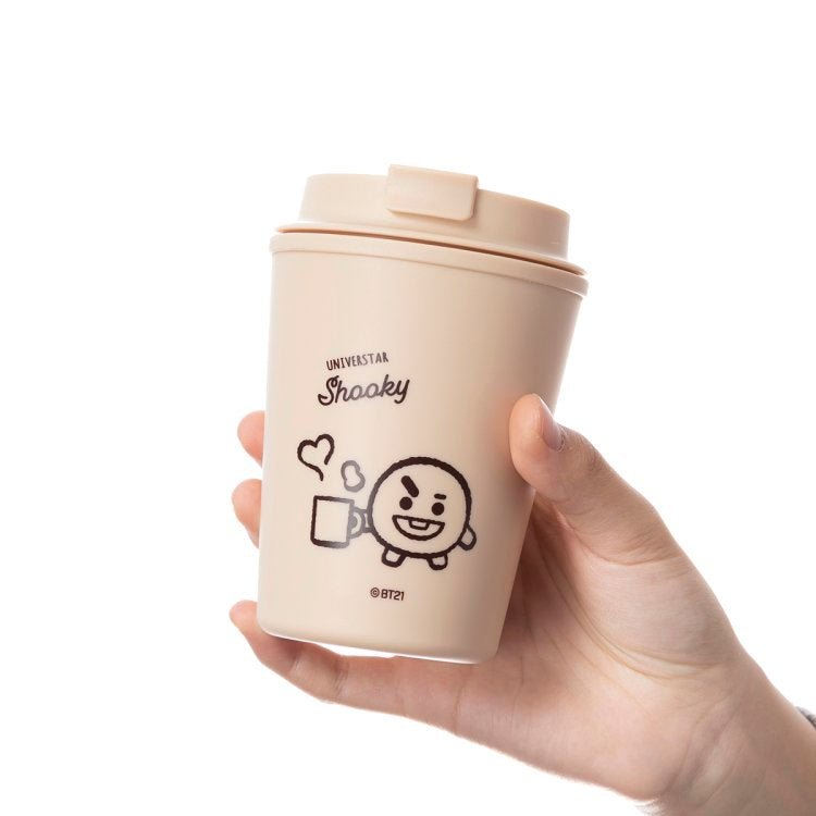 [BT21 JAPAN] Official BT21 Tumbler Coffee House Ver. - K-STAR
