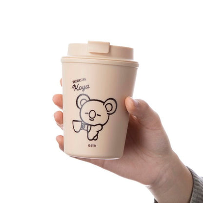 [BT21 JAPAN] Official BT21 Tumbler Coffee House Ver. - K-STAR