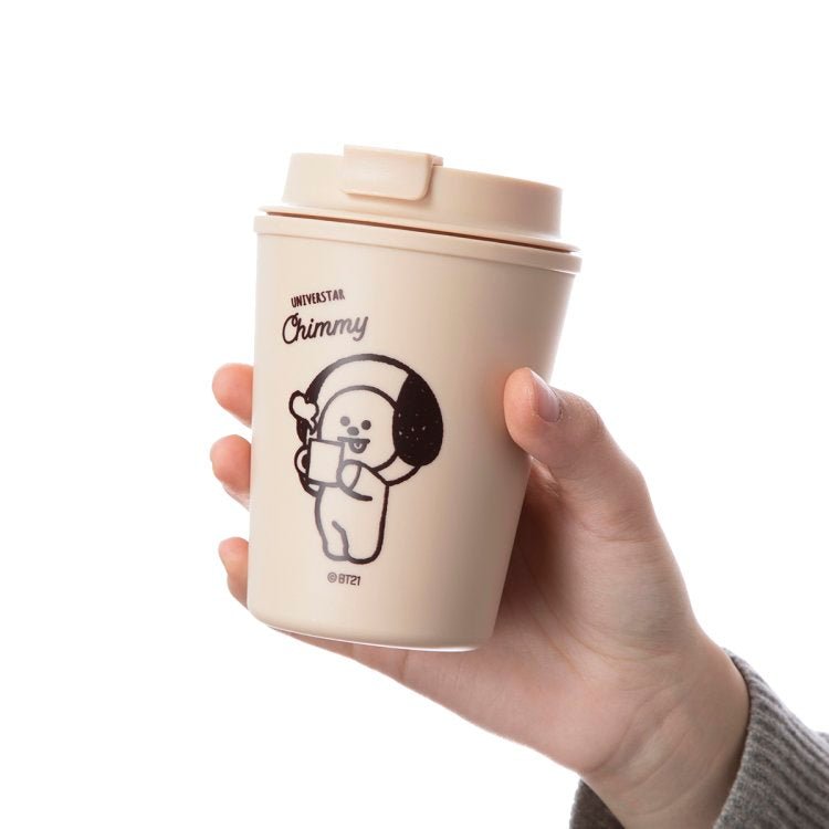 [BT21 JAPAN] Official BT21 Tumbler Coffee House Ver. - K-STAR