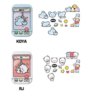 BT21 Japan Official Minini Tin Case + Sticker Set - K-STAR