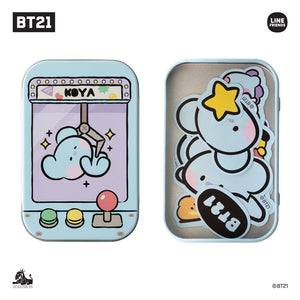 BT21 Japan Official Minini Tin Case + Sticker Set - K-STAR