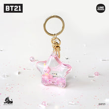 [BT21 JAPAN] STAR Acrylic Glitter Key Holder - K-STAR