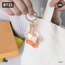 [BT21 JAPAN] STAR Acrylic Glitter Key Holder - K-STAR
