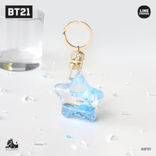 [BT21 JAPAN] STAR Acrylic Glitter Key Holder - K-STAR