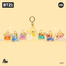 [BT21 JAPAN] STAR Acrylic Glitter Key Holder - K-STAR