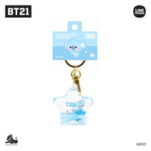 [BT21 JAPAN] STAR Acrylic Glitter Key Holder - K-STAR