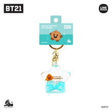 [BT21 JAPAN] STAR Acrylic Glitter Key Holder - K-STAR