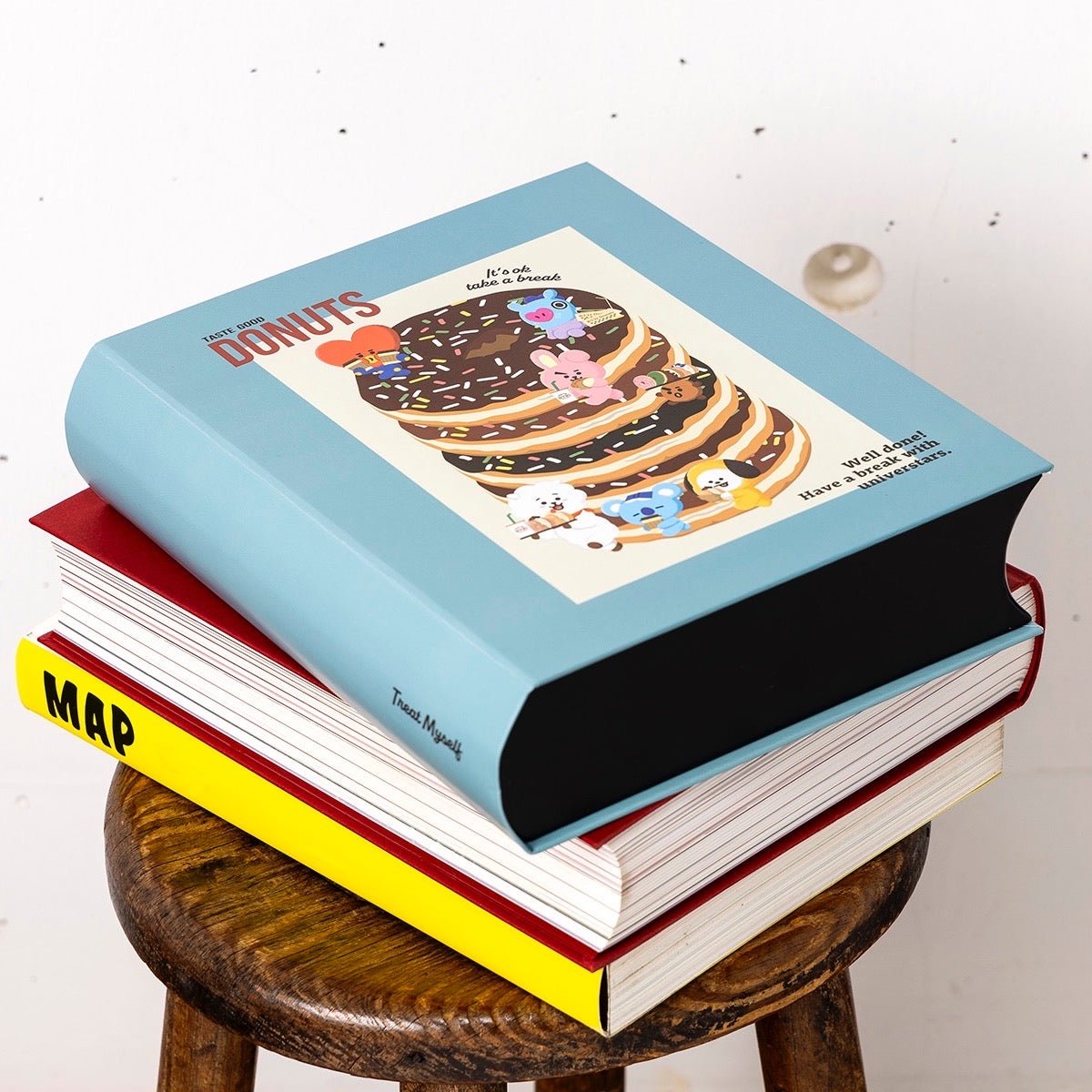 BT21 JAPAN Take a Break Book Shaped Storage Box - K-STAR
