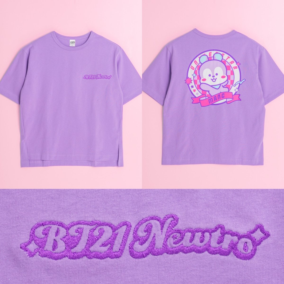 BT21 JAPAN x MIYASHITA PARK Universtar Tee Newtro - K-STAR