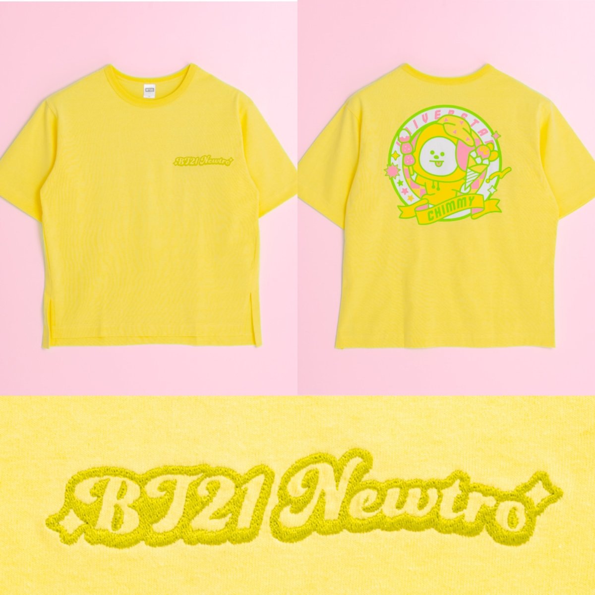 BT21 JAPAN x MIYASHITA PARK Universtar Tee Newtro - K-STAR