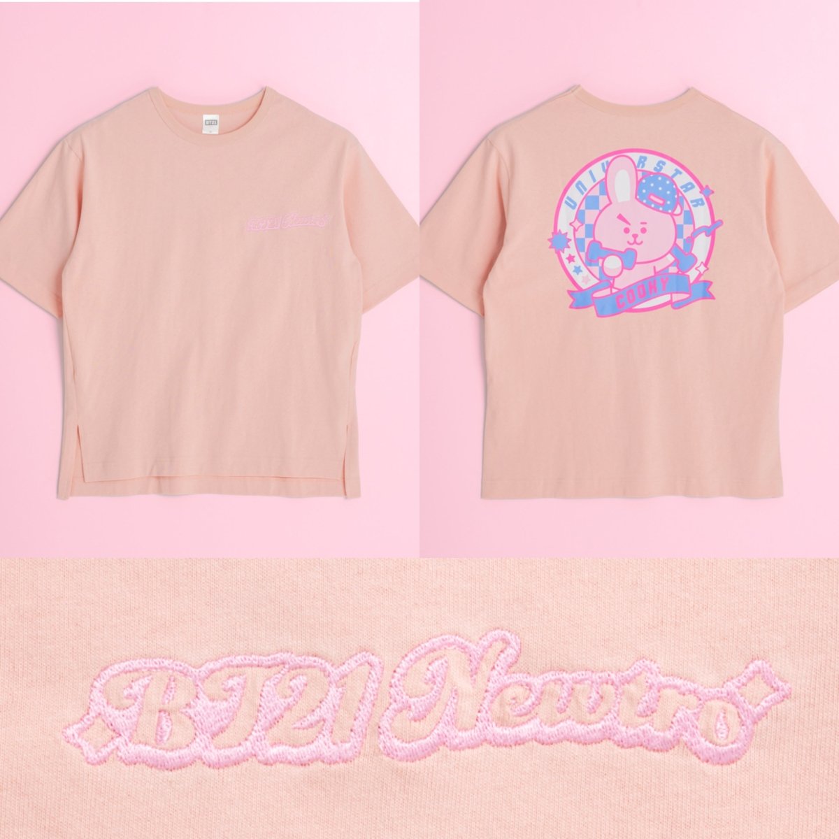 BT21 JAPAN x MIYASHITA PARK Universtar Tee Newtro - K-STAR