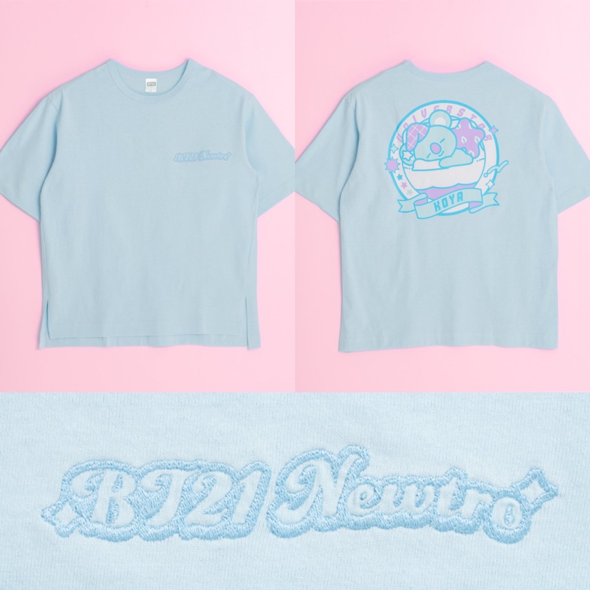 BT21 JAPAN x MIYASHITA PARK Universtar Tee Newtro - K-STAR