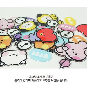 BT21 Minini Acrylic Mobile 5pcs SET - K-STAR