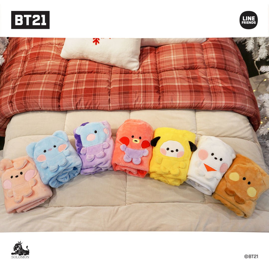 BT21 Minini JAPAN Blanket - K-STAR