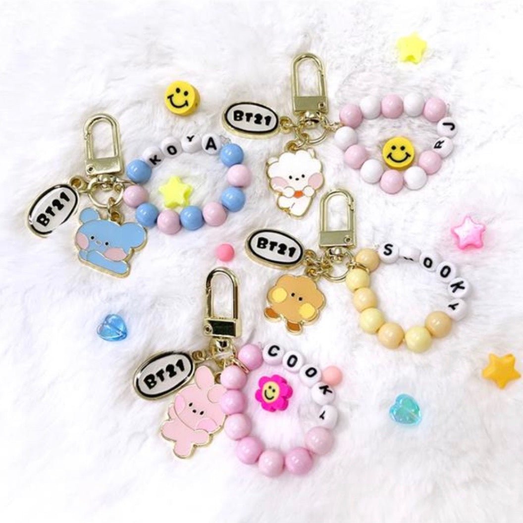 BT21 Minini Metal Keyring - K-STAR