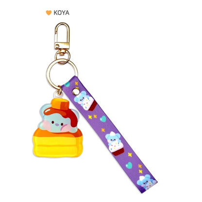 BT21 Minini Official Acrylic Keyring + Strap Sweetie Version - K-STAR