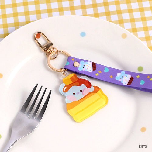 BT21 Minini Official Acrylic Keyring + Strap Sweetie Version - K-STAR