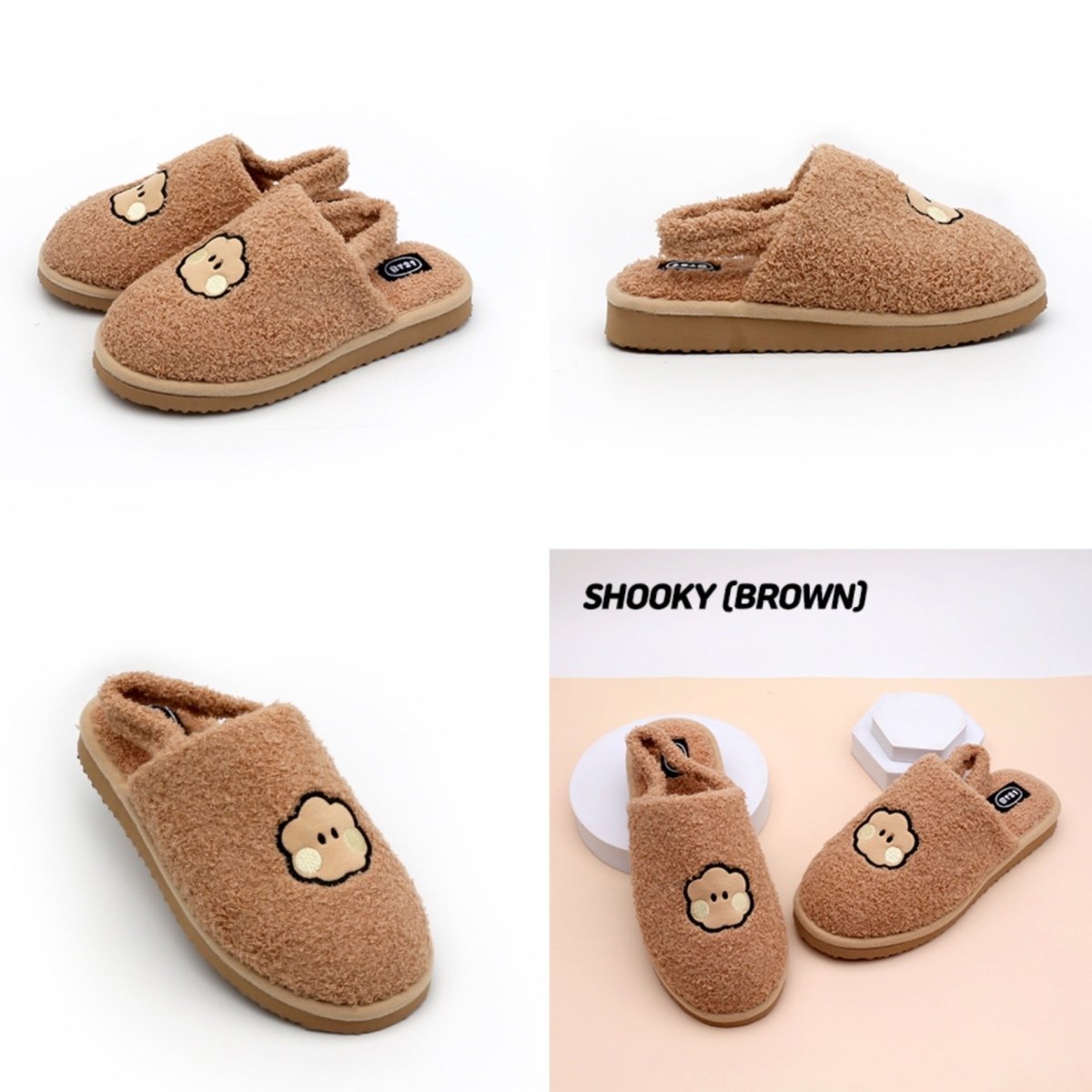BT21 Minini Official Banding Winter Slippers - K-STAR