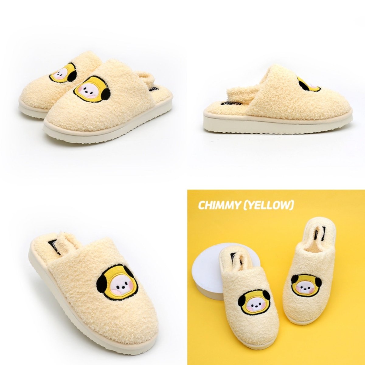 BT21 Minini Official Banding Winter Slippers - K-STAR