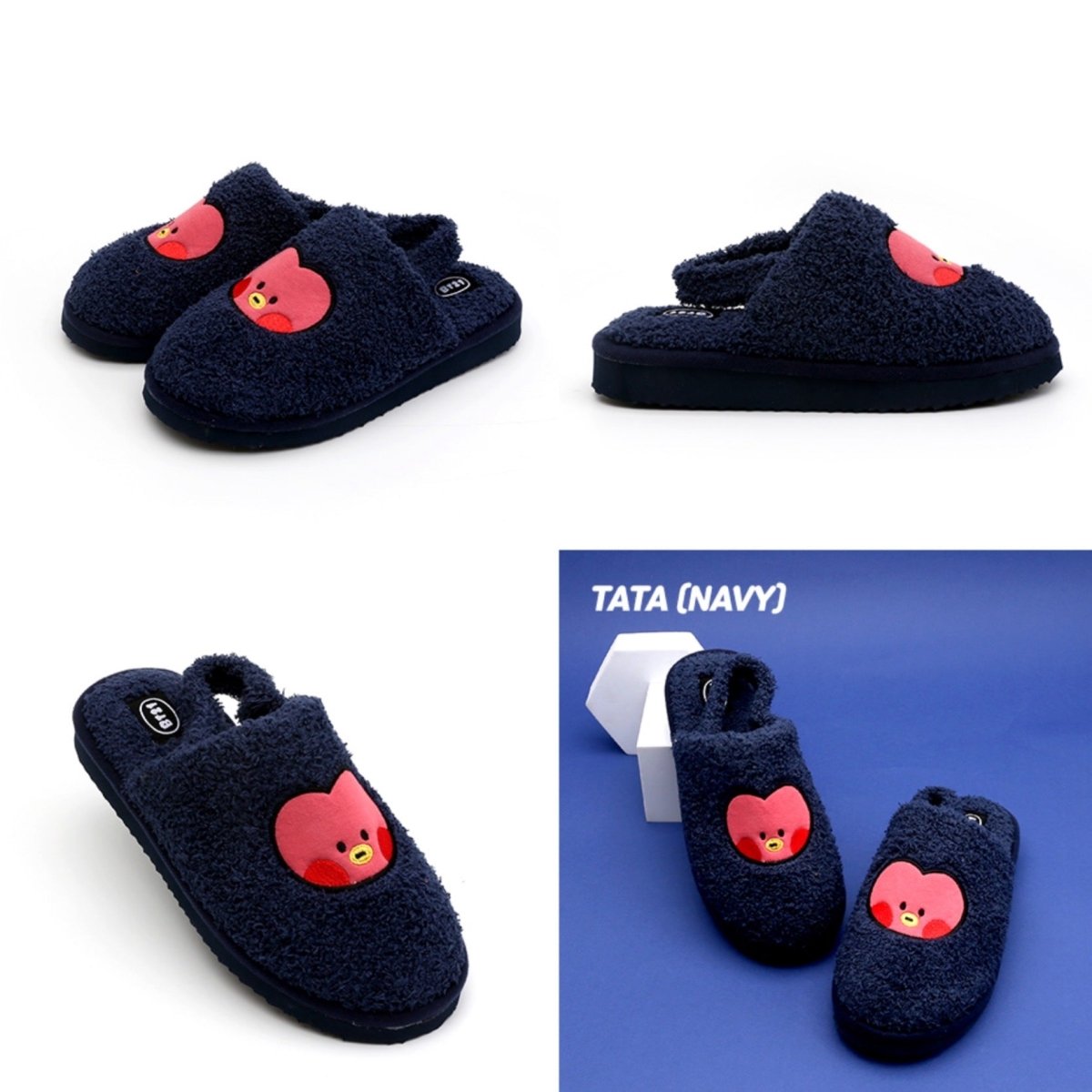 BT21 Minini Official Banding Winter Slippers - K-STAR