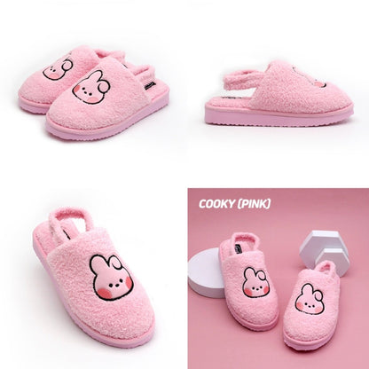BT21 Minini Official Banding Winter Slippers - K-STAR