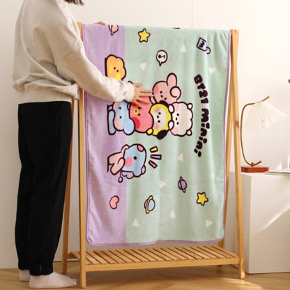 BT21 Minini Official Blanket 1200 x 800mm - K-STAR