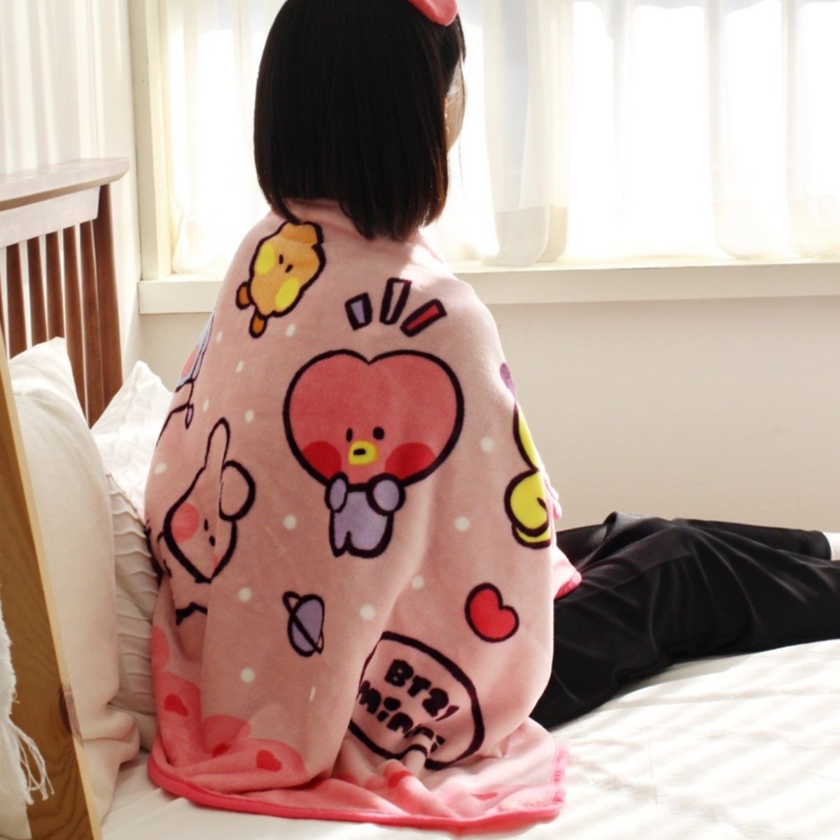 BT21 Minini Official Blanket 1200 x 800mm - K-STAR