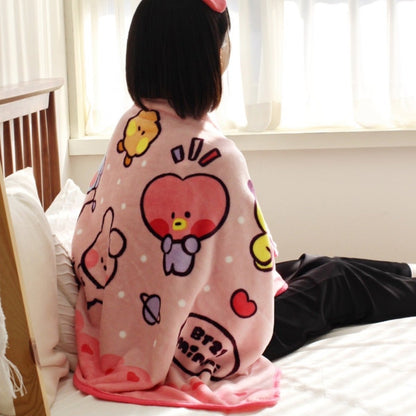 BT21 Minini Official Blanket 1200 x 800mm - K-STAR