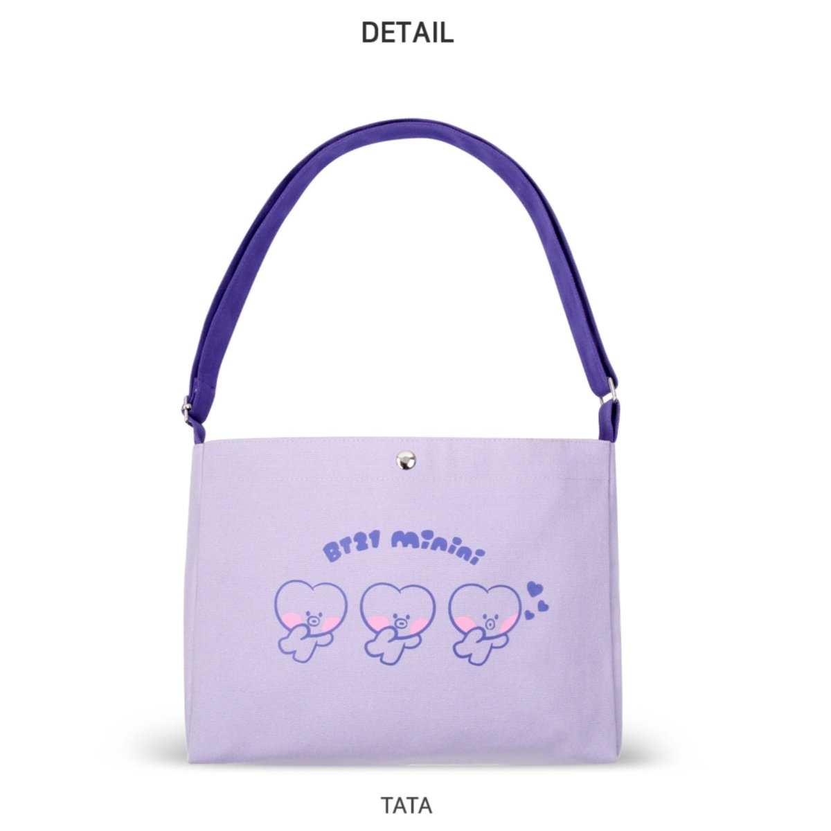 BT21 Minini Official Canvas Cross Bag - K-STAR