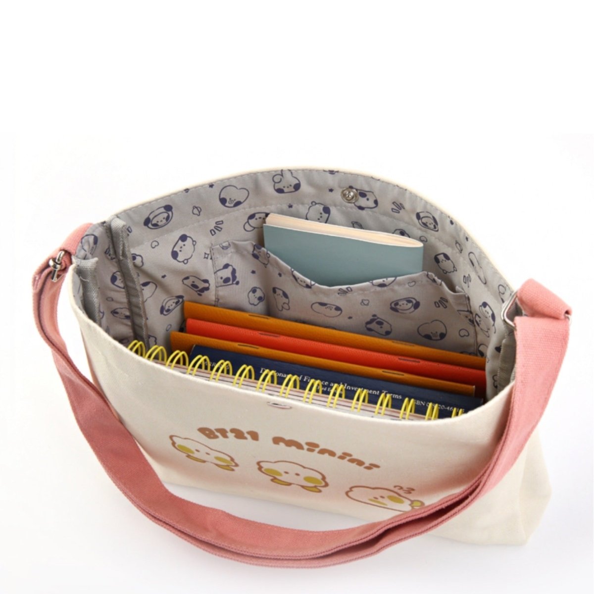 BT21 Minini Official Canvas Cross Bag - K-STAR