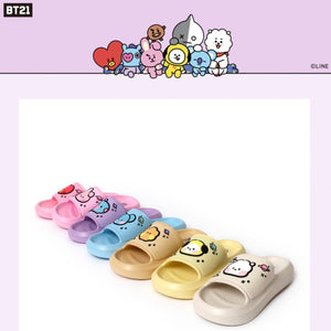 BT21 Minini Official Cushion Slippers - K-STAR