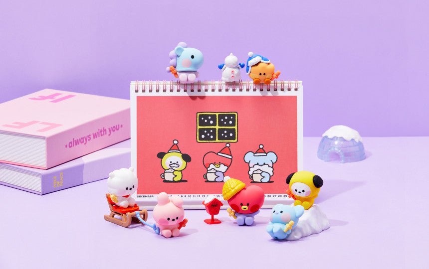 BT21 Minini Official Desk Calendar 2023 - K-STAR
