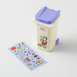 BT21 Minini Official Desk Multi Holder Mini Trash Bin - K-STAR