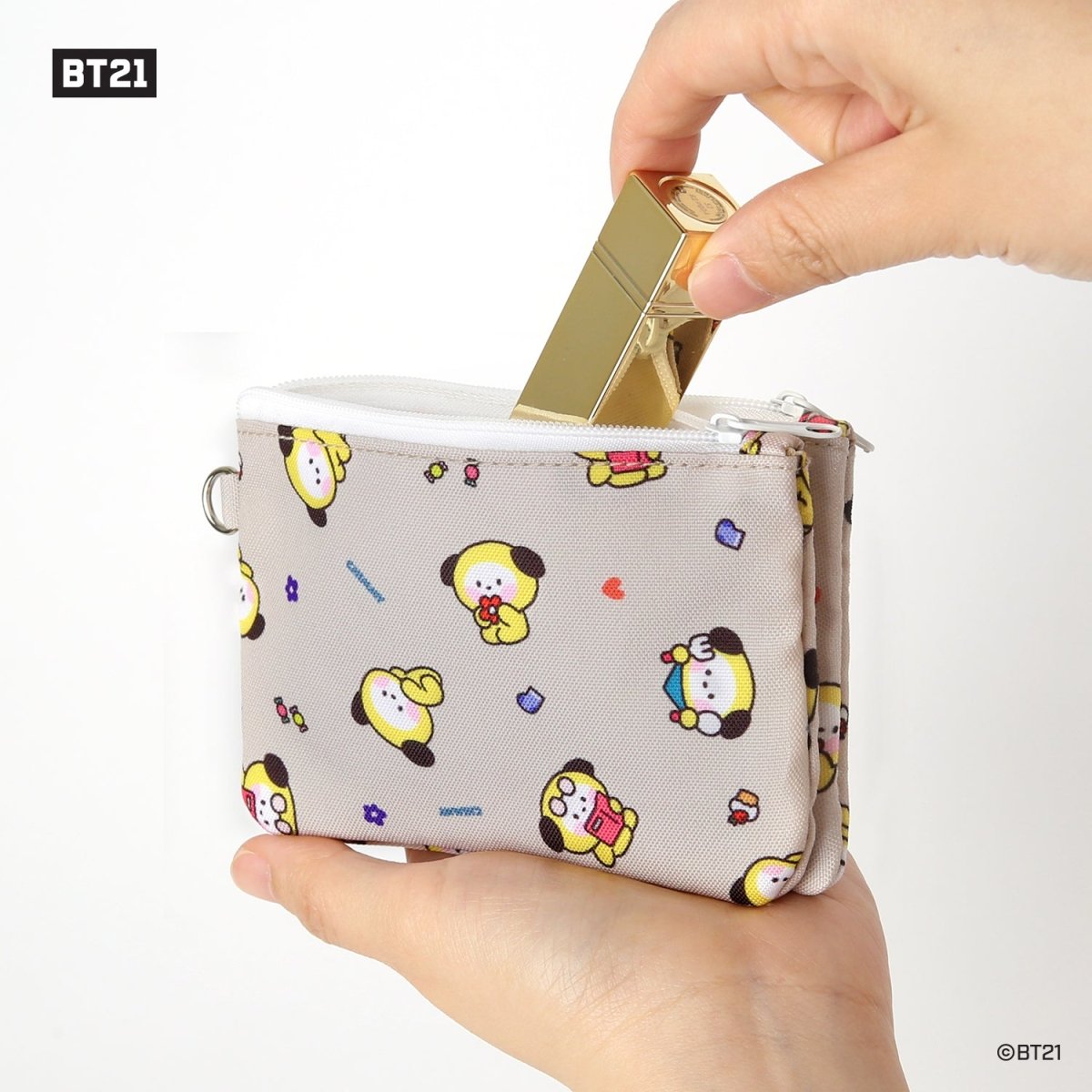 BT21 Minini Official Double Pocket - K-STAR