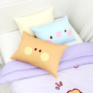 BT21 Minini Official Face Pillow Case - K-STAR
