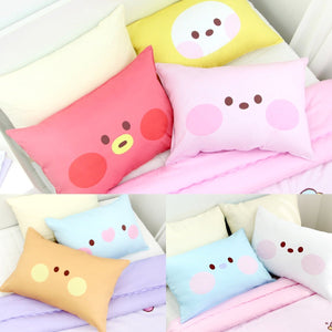 BT21 Minini Official Face Pillow Case - K-STAR