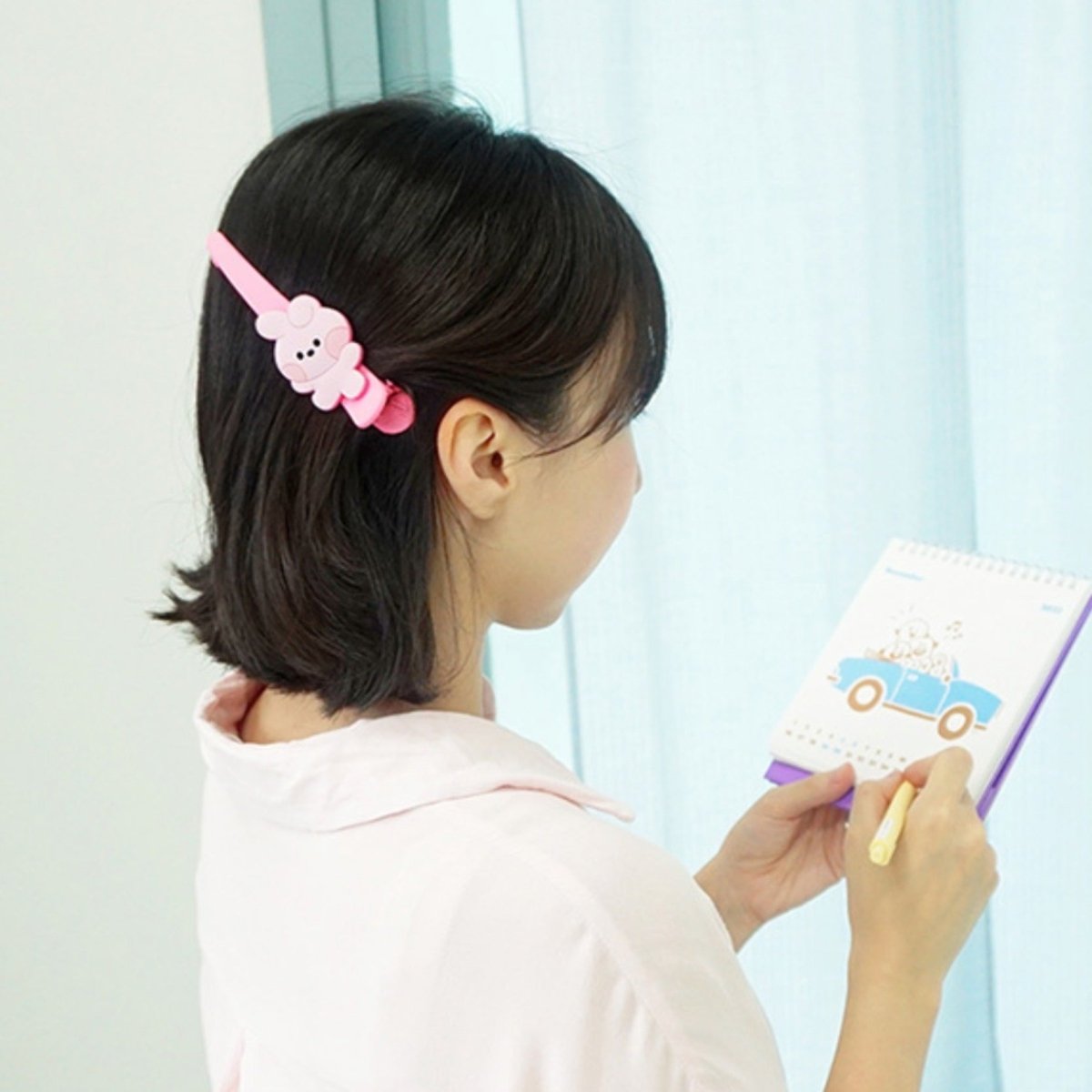 BT21 Minini Official Hair Clip - K-STAR