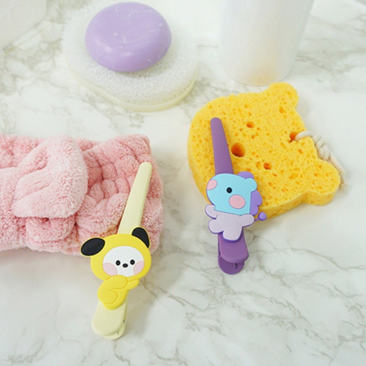 BT21 Minini Official Hair Clip - K-STAR