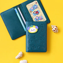 BT21 Minini Official Leather Patch Card Case Vacance Ver. - K-STAR