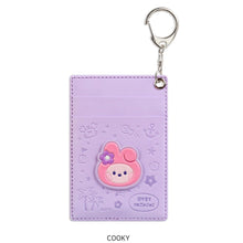 BT21 Minini Official Leather Patch Card Holder Vacance Ver. - K-STAR