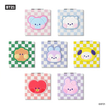 BT21 Minini Official Leather Patch Mirror - K-STAR