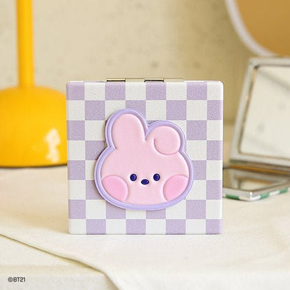 BT21 Minini Official Leather Patch Mirror - K-STAR