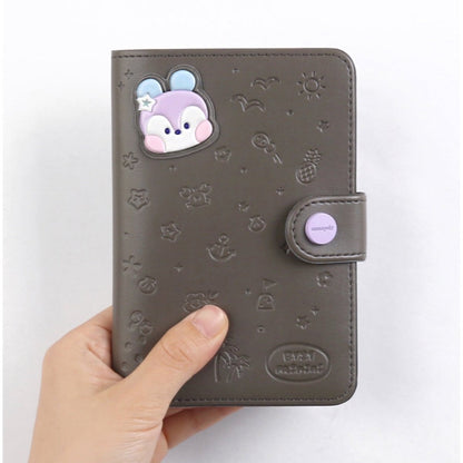 BT21 Minini Official Leather Patch Passport Case Vacance Ver. - K-STAR